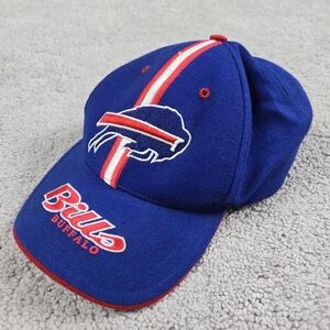 NFL Buffalo Bills Blue Wool Blend HAT Adjustable Cap Embroidered Fandom Football